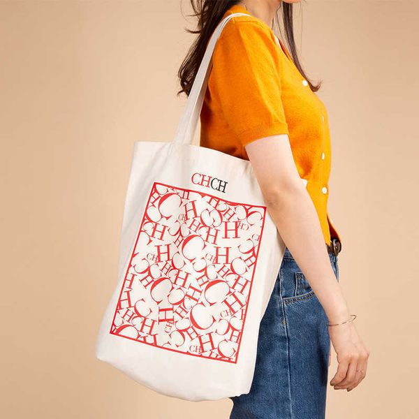 

cross body bags chch women handbags large capacity vintage cotton fabric fashion brand shoulder alphabet diagram messenger bag 221116