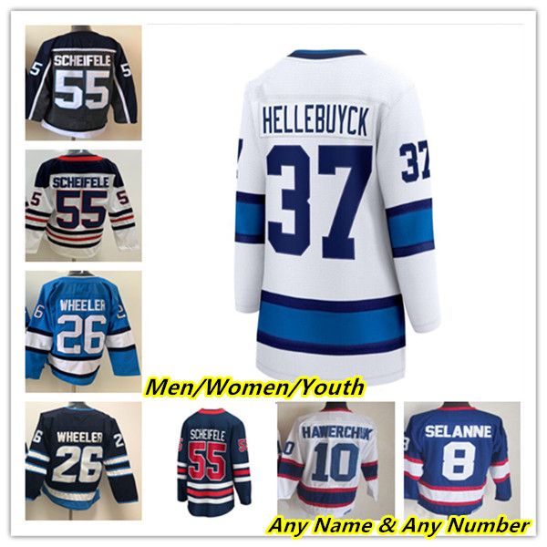 

blake wheeler reverse retro hockey jerseys mark scheifele david rittich nikolaj ehlers josh morrissey sam gagner david gustafsson pierre-luc, Black;red