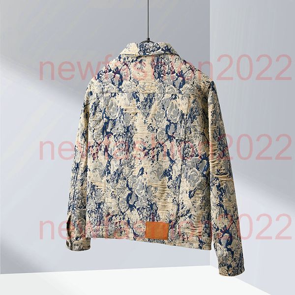

women men hoodies runway classic denim jacket with couture-inspired fil coupe jacquard flowers tapestry motif incorporates monogrames signat, Black