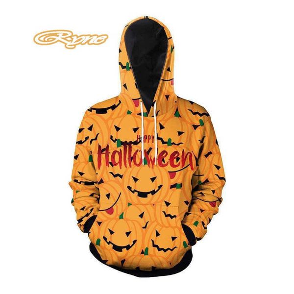 

men's hoodies sweatshirts halloween 3d print hooded sweatshirt autumn streetwear fashion hip hop funny clothes oversized hoodies casual, Black