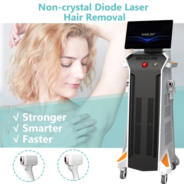 

diode laser hair removal sale permanent 200 million s 755 808 1064 diode laser machines ship, Black