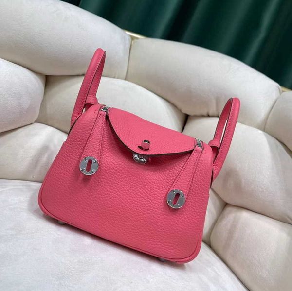 

sell designer bags on the bag women's 2023h new semi manual thread head layer cowhide leather doctor lindi