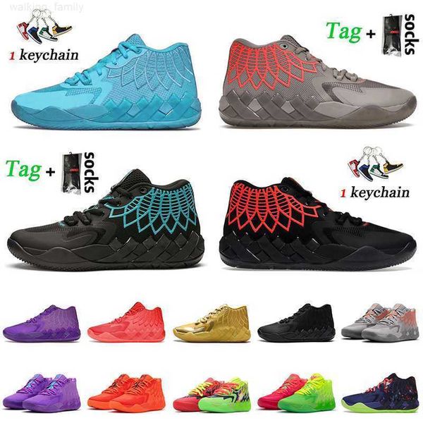

mens lamelo ball mb.01 basketball shoes mb1 rick and morty not from here designer sneakers galaxy unc buzz queen city black rock ridige red
