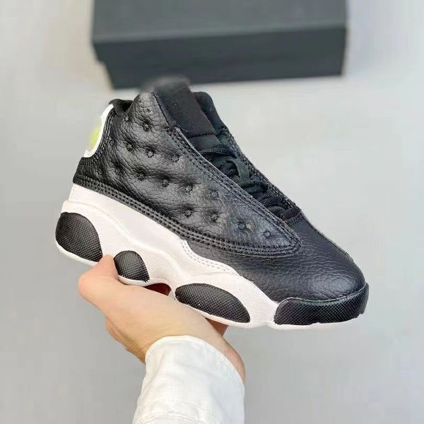 

basketball kids shoes 13s black 13 boys sneakers playoffs big boy children bred running sport trainers flint teens toddlers athletic shoe ki