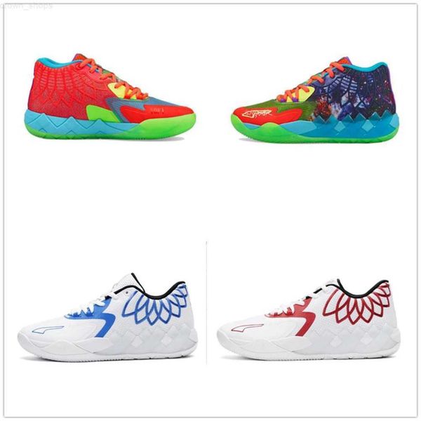 

three -ball all -generation all -star mb.1 lamelo boss basketball shoes purple