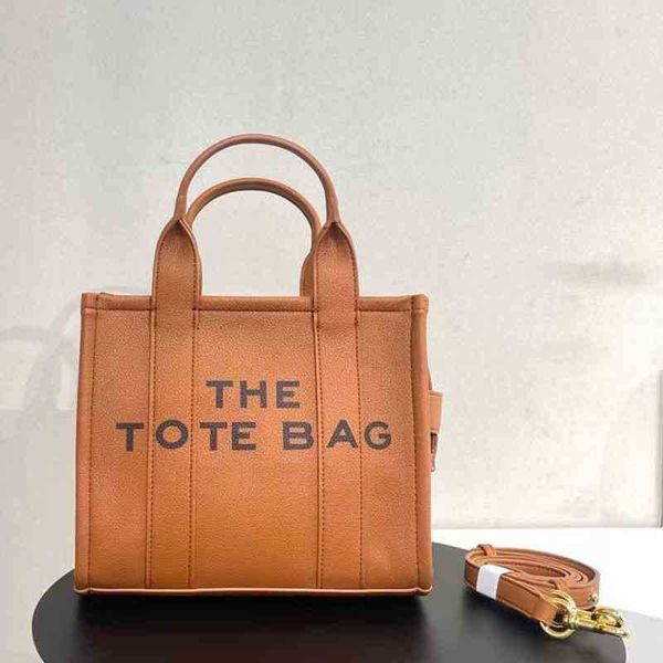 

marc tote bag evening s the deigner tote bag leather women handbag pure luxury simple large capacity shoulder caual shopping 220914
