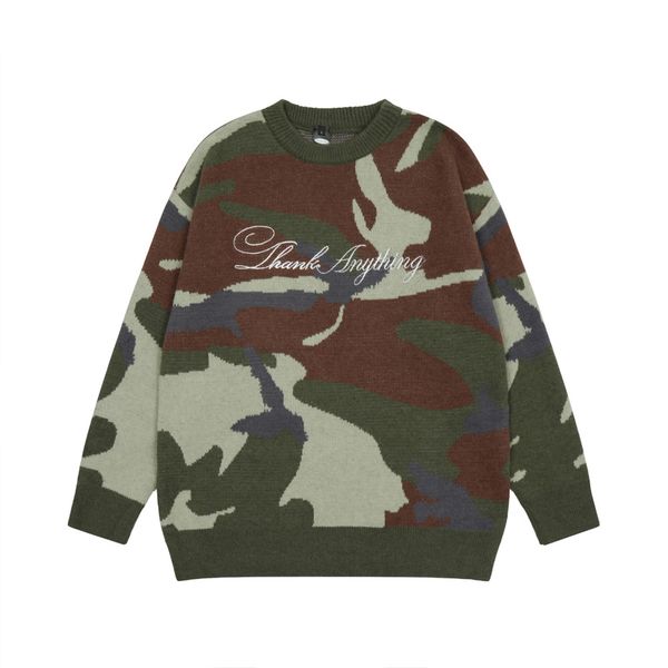 

letters embroidery pullover men women sweaters autumn knitwear men's sweater