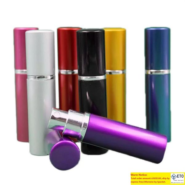 

10ml aluminum glass bottle 10ml gift perfume bottles refillable mini scentbottle perfume atomizer