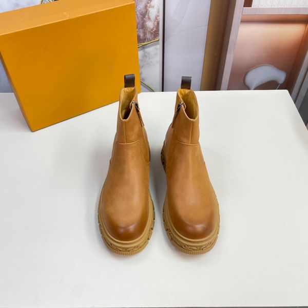 

2023 man latest luxurys designer boots men black autumn and winter boots fashion cowhide sheepskin lining anti slip wear resistant 39-45 -n1