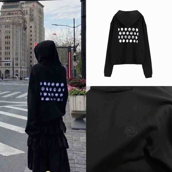 

men's hoodies sweatshirts designer mm sweatshirt loose couple fashion streetwear hoodie, Black
