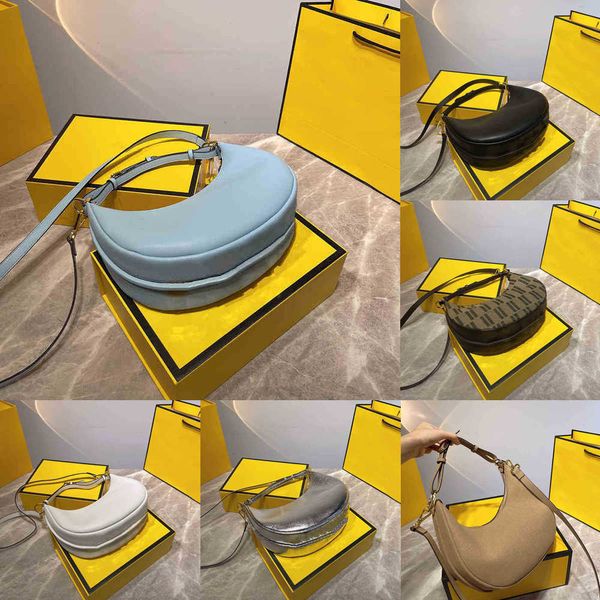 

evening bags shoulder bag designer tote women handbag luxury letters crescent moon bag fashion underarm crossbody messenger wallet 220722