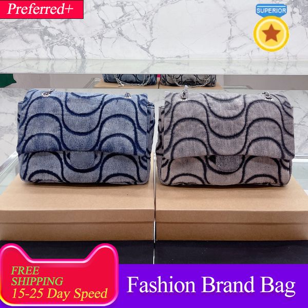 

designer handbag shoulder chain bag clutch flap totes bags wallet check velourbags quality coin card wallet plain caviar woman