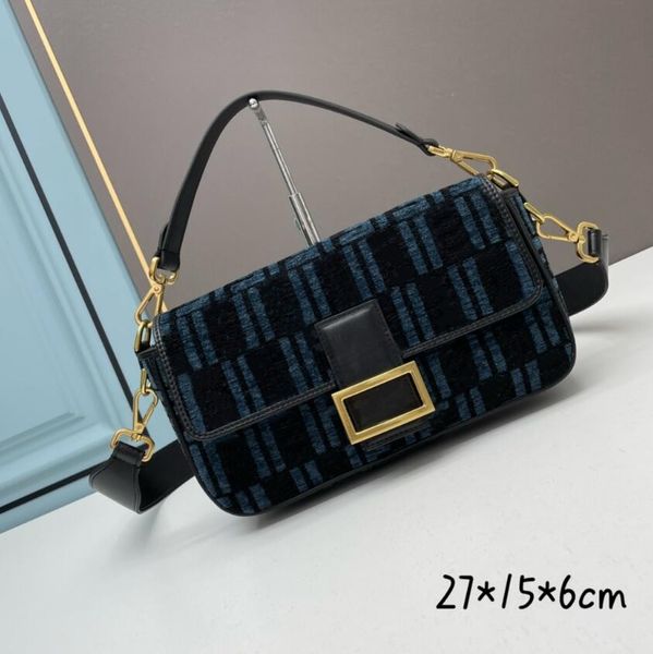 

women handbag fashion felt print underarm shoulder bags female daily design totes purse pouch vintage baguette bags