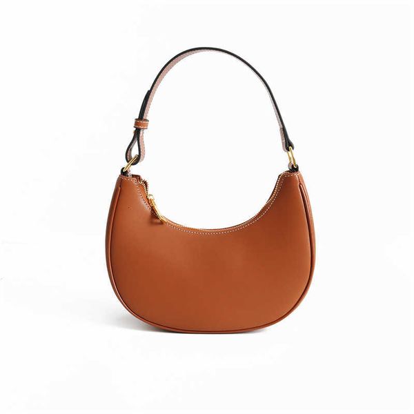 

designer bag genuine leather bags underarm for women new fashion simple totes brand designer female shoulder handbags crossbody bag