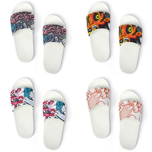 

men women diy custom designer shoes low slides skateboard sneakers triple black customization uv printing sports sneakers xuebi 100-456