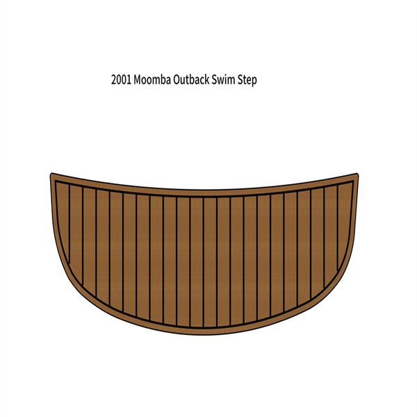 

2001 moomba outback swim platform step pad boat eva foam teak deck floor mat