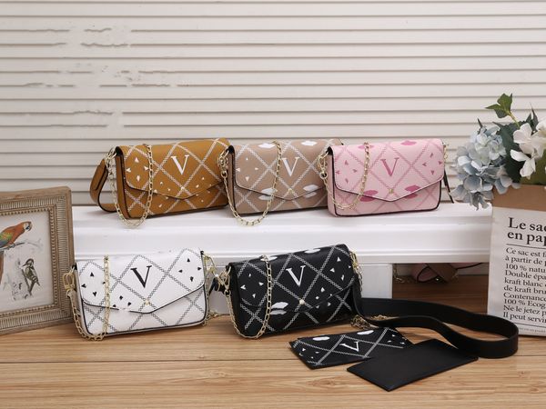 

lq high tier quality totes fashion designer luxury handbags purses bag women brand classic style genuine leather shoulder bags three-piece c