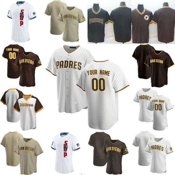 

baseball jerseys custom jersey san diego''padres''men women youth 19 tony gwynn 23 fernando tatis jr. 51 trevor hoffman, Blue;black