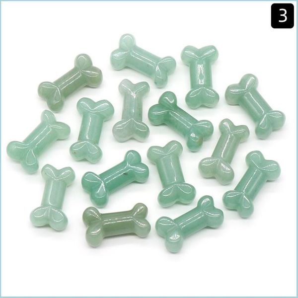 

loose gemstones mini size crystal crafts natural green aventurine crystals carving bones animal gemstones healing stones drop delive dhcvt, Black