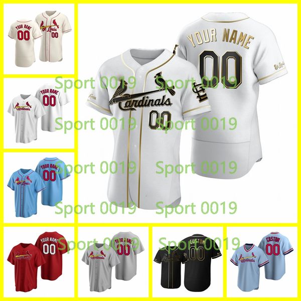 

custom st. louis''cardinals baseball jersey yadier 4 molina 28 nolan arenado 1 ozzie smith 12 paul dejong 13 matt carpenter 18 car, Blue;black