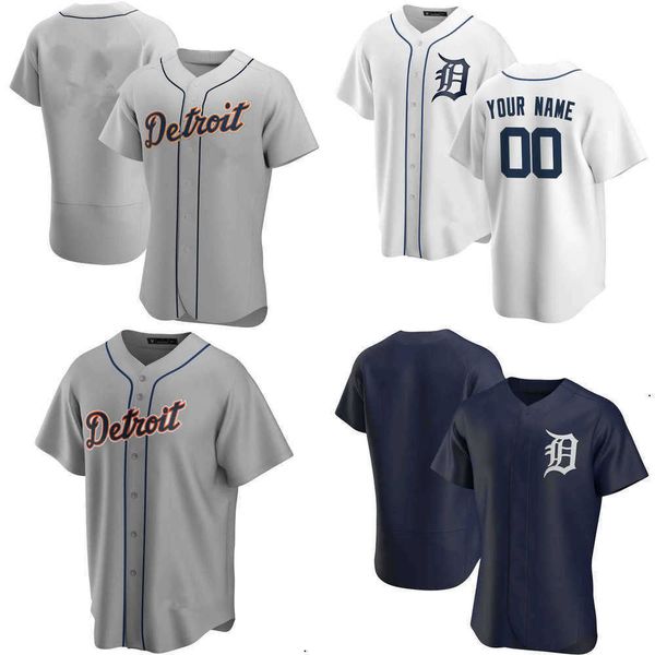 

2023 custom jersey mens women youth detroit''tigers''48 matthew boyd 65 gregory soto 14 christin stewart 56 spencer turn, Blue;black