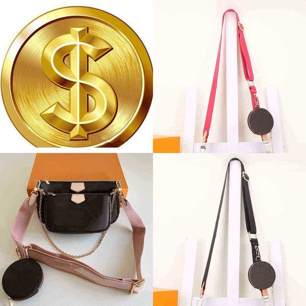 

crossbody bags women shoulder bags designer bag handbags 3-piece set ladies designers handbag wallet fashion purses with date code purse