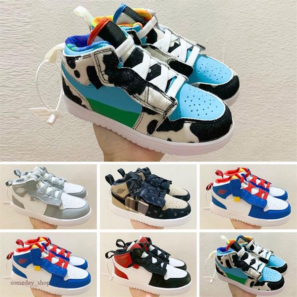 

little children aforce volt ows baby unc jointly signed high og 1s kids basketball shoes chicago 1 infant boy girl toddlers virgil239k, Black