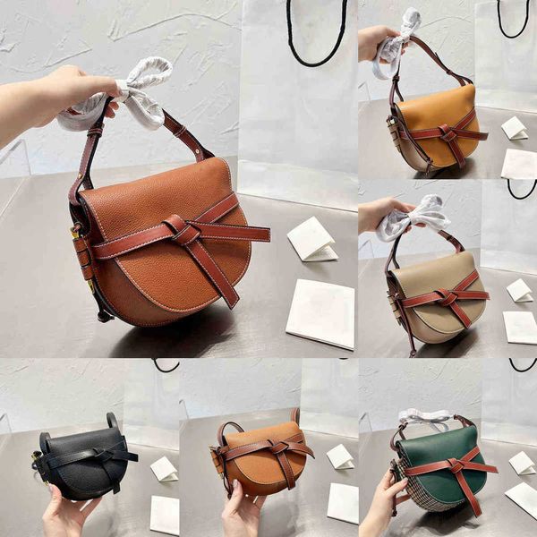 

evening bags gate saddle mini handbags women designer cover crossbody shoulder bag shopping vintage bow 220824
