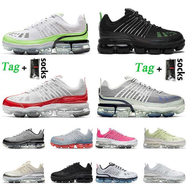 

mens sneakers men womens 360 running shoes summer triple white black iridescent sky grey flash crimson barely volt varsity