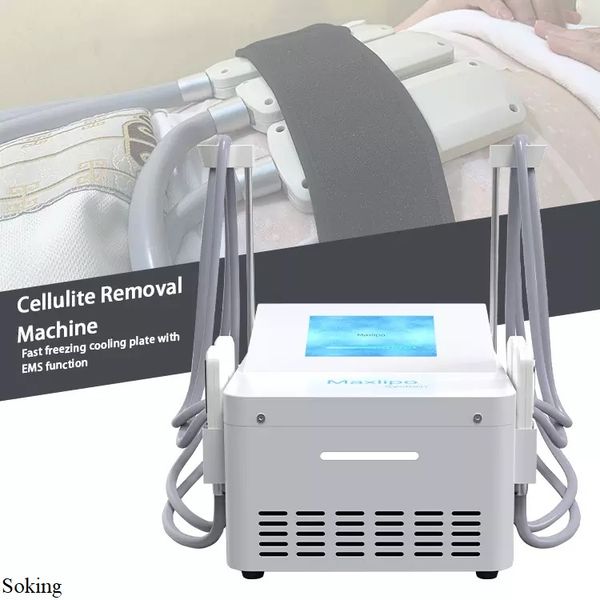 

ems fat ing machine 2 in 1 cryolipolysis eletric muscle stimulator equipment cryotherapy cool body sculpting device cryo plates system muscl
