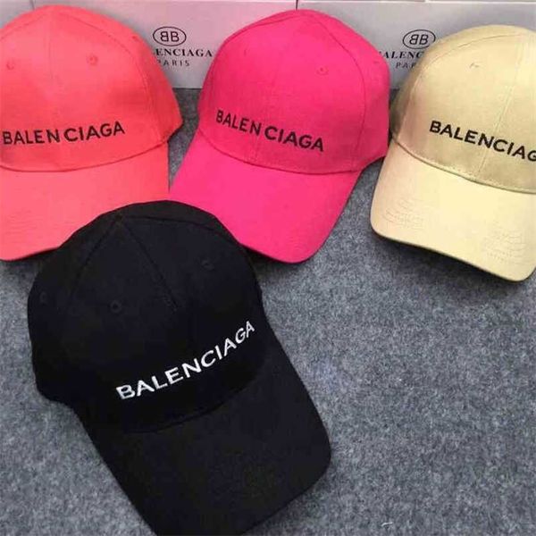 

paris balenciga caps 20 brand fashion version b family hat aristocratic baseball cap outdoor letter embroidery mens and womens duck tongue, Blue;gray