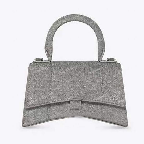 

designer totes bag sparkling shoulder bag women glitter crossbody lady handbags half moon cross body 2 sizes pochette party evening wallet l