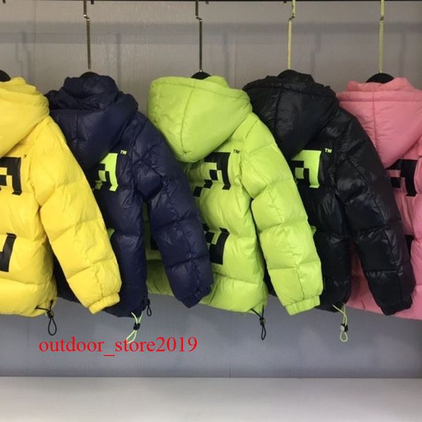 

kids winter coat down jacket parka outdoor leisure sports white duck windproof parker long leather collar cap warm real wolf fur stylish cla, Red