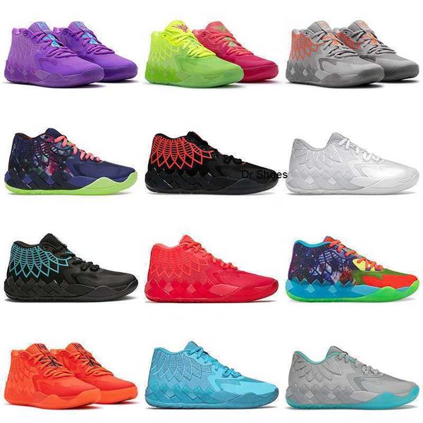 

mb.01 trainers basketball shoes morty sneakers lamelo ball queen city rick sports, Black
