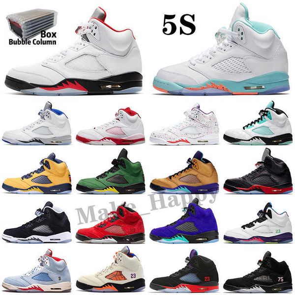 

5 raging bull unc men basketball shoes 5s easter bluebird concord racer blue electric green midnight navy bordeaux red oreo bordeaux mens, Black