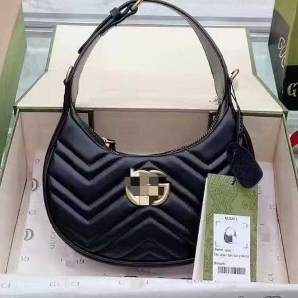 

factory stores are 95% off clearance sales new style small fragrance embroidered chain crescent armpit lamb pattern versatile fashion one sh