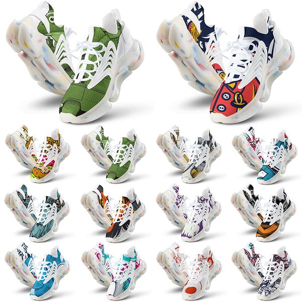 

custom shoes mens womesn running shoe diy multis color black white grey triple red orange men customized sport sneaker trainer