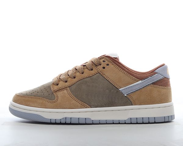 

duks low casual shoes khaki moon leisure running shoe outdoor sports sneakers with box