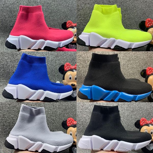 

infant kids youth mens women running children shoes sock flat sneakers speed runners sport shoes toddler boy & girl trainer shoes235e, Black
