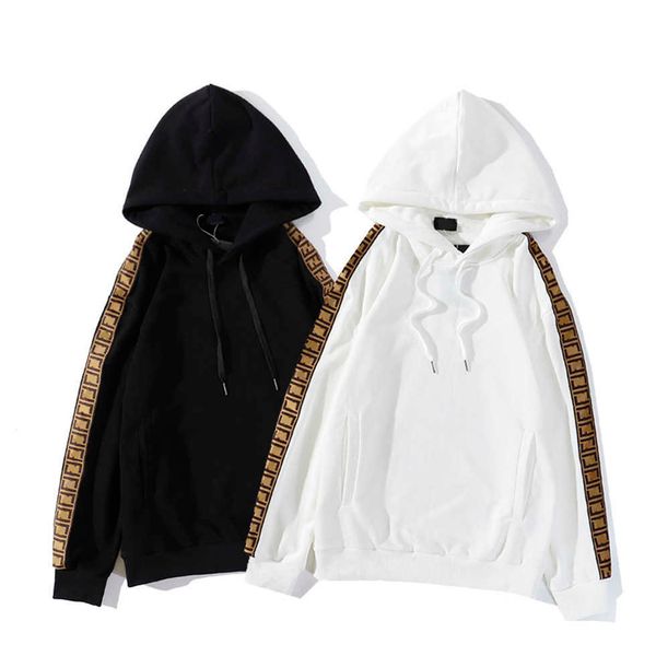 

designers men's hoodies fashion women hoodie autumn winter hooded pullover m-2xl round neck long sleeve clothes sweatshirts jacket jump, Black