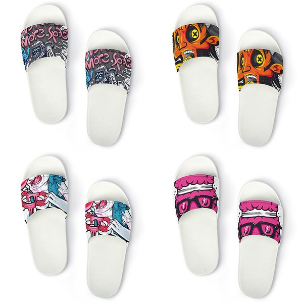 

men women diy custom designer shoes low slides skateboard sneakers triple black customization uv printing sports sneakers xuebi 100-464