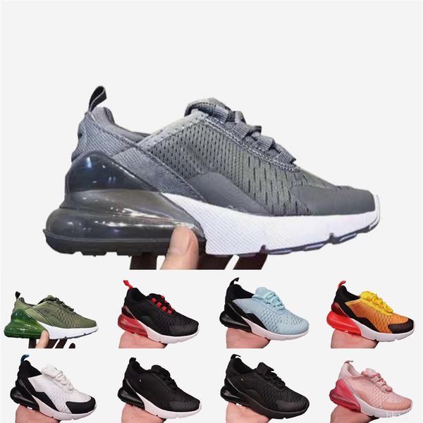 

riginal kids sport trainers fashion childrens basketball shoes baby boys girls lace up running sneakers size 22-35275y, Black