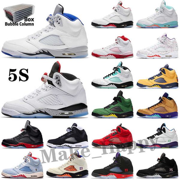 

5 5s mens basket ball shoes bluebird shattered backboard sail racer blue raging bull oreo green bean stealth oregon ducks florida, Black