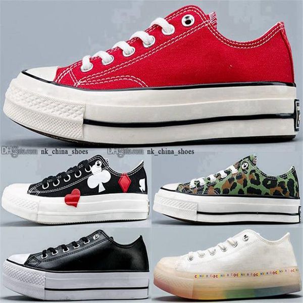 

chuck men sneakers eur 11 taylor all trainers skateboard shoes canvas stars 35 women 70 5 low casual size us 45 sports platfor266d, Black;red