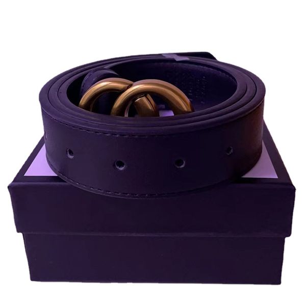 

designer belt luxury men's belts fashion classical bronze big smooth buckle women genuine leather strap 2.0cm 3.4cm 3.8cm ceinture blac, Black;brown