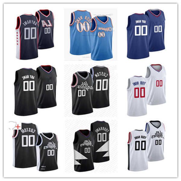 

mens womens youth la''clippers''custom 33 nicolas batum 23 robert covington 0 jason preston 4 brandon''boston, Black;red
