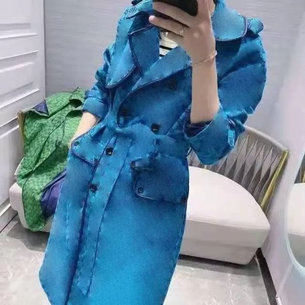 

4 color letters wool long coat grace classic womens fashion printing windproof coats winter warm tweed clothes for girl, Black