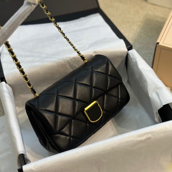 

bags designer totes bag women handbag classic luxury brand imitation leather plaid buckle shoulder bag fashion solid color chain wallet part