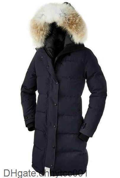 

women's down parkas ms.style canada winter women homme jassen chaquetas parka outerwear big real wolf fur hooded fourrure manteau jacke, Black