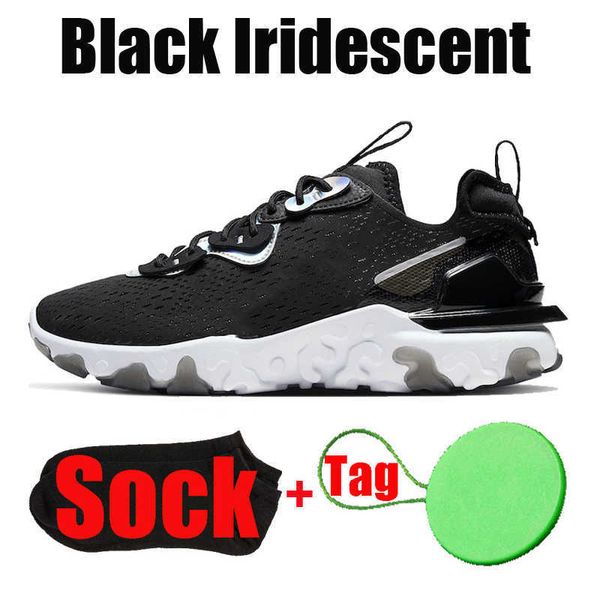 

reacts visions element 55 87 running shoes men women triple black white iridescent schematic phantoms worldwide mens womens